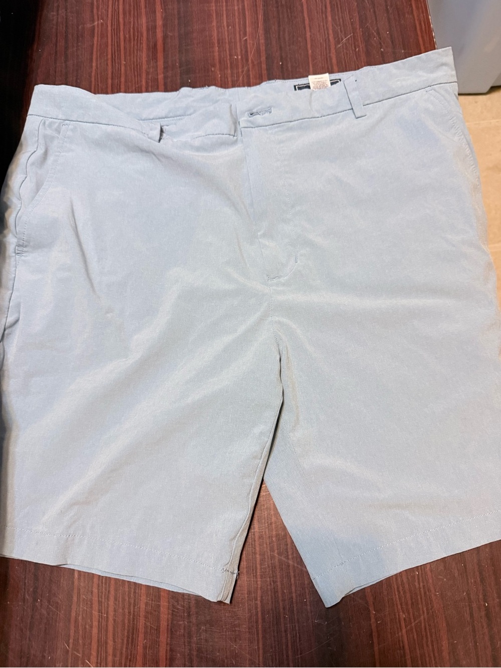 Vineyard Vines Men's Pale Blue Flat-Front Shorts